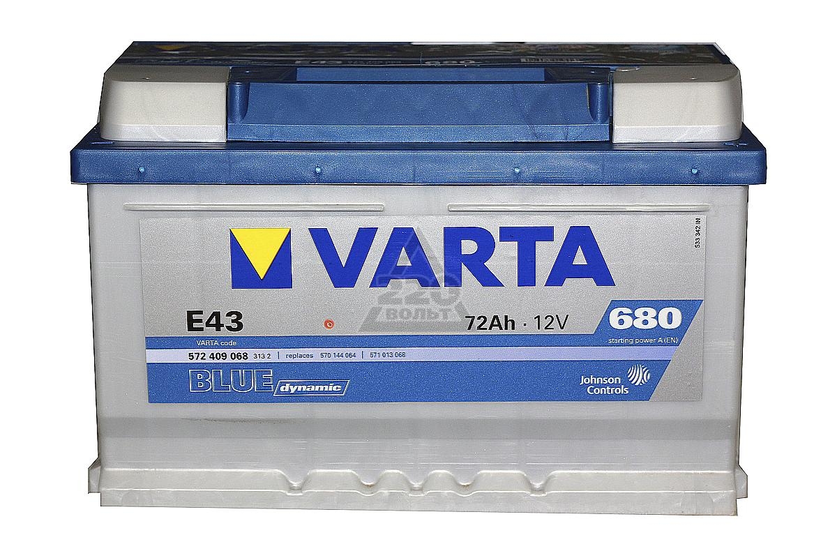 Батарея акумуляторна \"Blue Dynamic\", 12в 72а/год